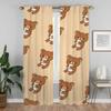 Rilakkumas Halloween Decoration Curtains Living Room Curtain Panel Blinds Home Interior Shades Partition For Sitting Made Of Polyester