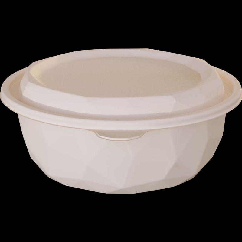 Huazhe Jingwei Eco-Friendly Disposable Corn Starch Takeout Container