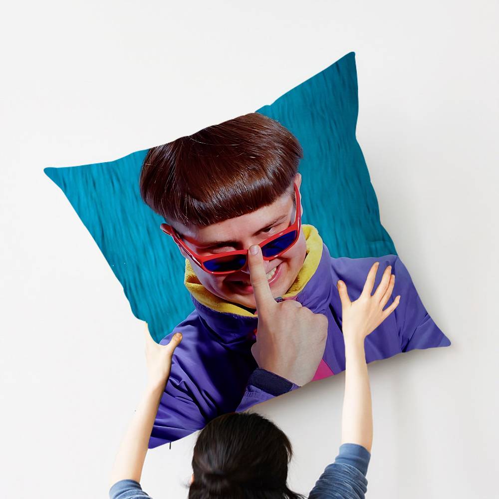 Singer Oliver Tree Nickell Pillow Cushion Cover Pillowcase Living Room Sofa Home Decor Customized