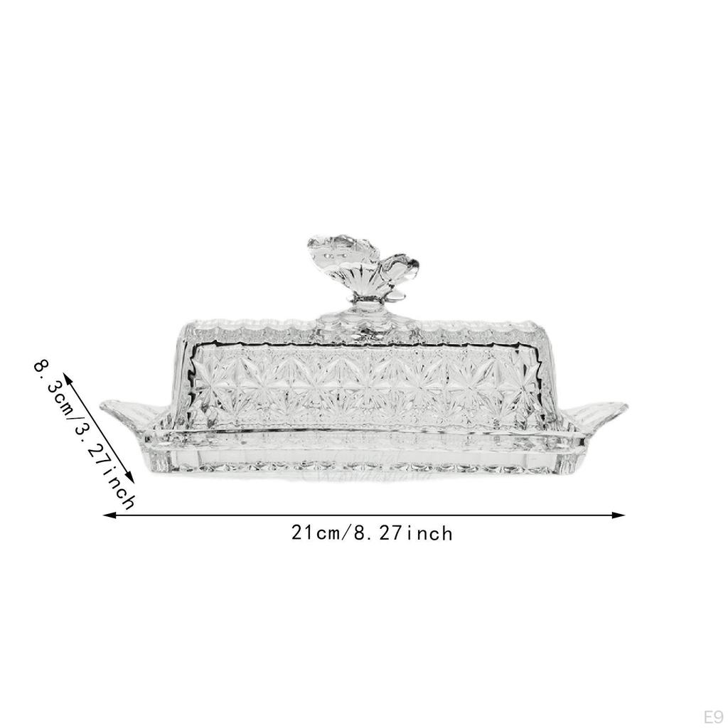 Smörburk med lock, Tårtfatshållare, Serveringsplatta, Köksredskap, Osthållare,