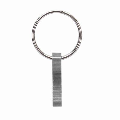 Portable Mini Stainless Steel Corkscrew Bottle Opener Keychain Beers Opener Outdoor Barbecue