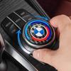 BMW Emblemi M Power per Auto Copri Pulsante Multimedia Manopola Trim Adesivi per BMW M G20 G30 F10 F40 F44 F34 F30 G01 G02 G05 G06 G07 F25
