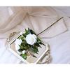 Artificial Flower Faux Gardenia Simulation Blooms for Wedding Decor Table Centerpiece Home Living Room Bedroom Adornment