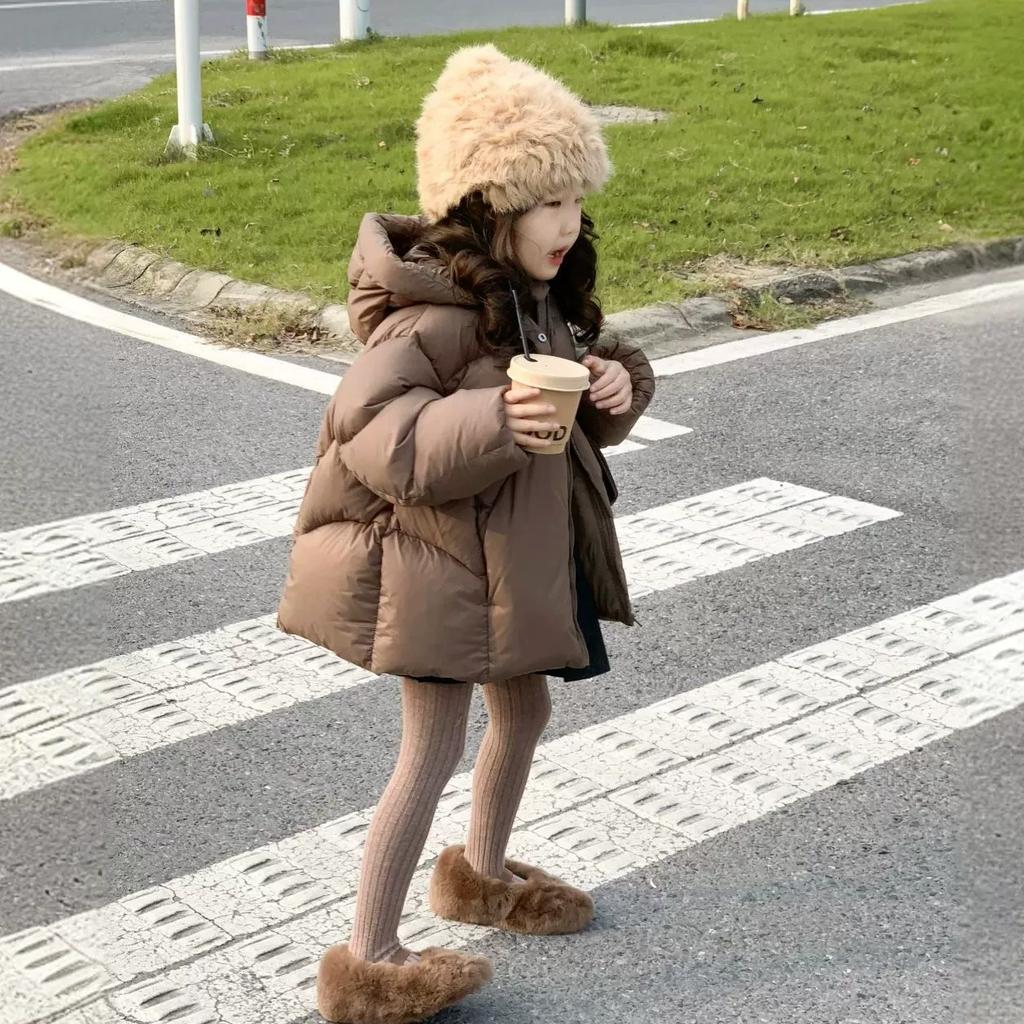 Veste d'hiver pour bébé fille, Veste en coton pour enfant automne et hiver, Vêtements rembourrés en coton épais, Haut pour enfant