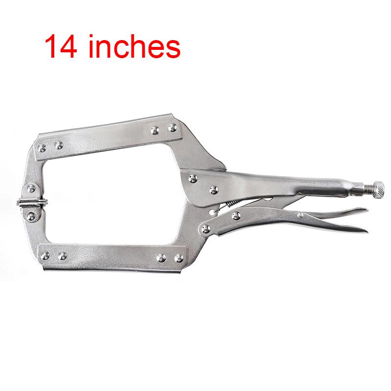 6/9/11/14 Inch C Clamp Assorted Locking Welding Clamp Mini Alloy Locking Pliers For Hand Repair Tools Wood Working