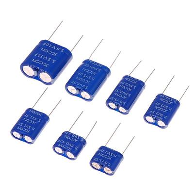 Super Condensatore Condensatore Farad 5.5V 0.47F 1F 1.5F 2.5F 3.5F 5.0F 10F Combinazione Doppio Strato Condensatore per Drone Auto Registratore