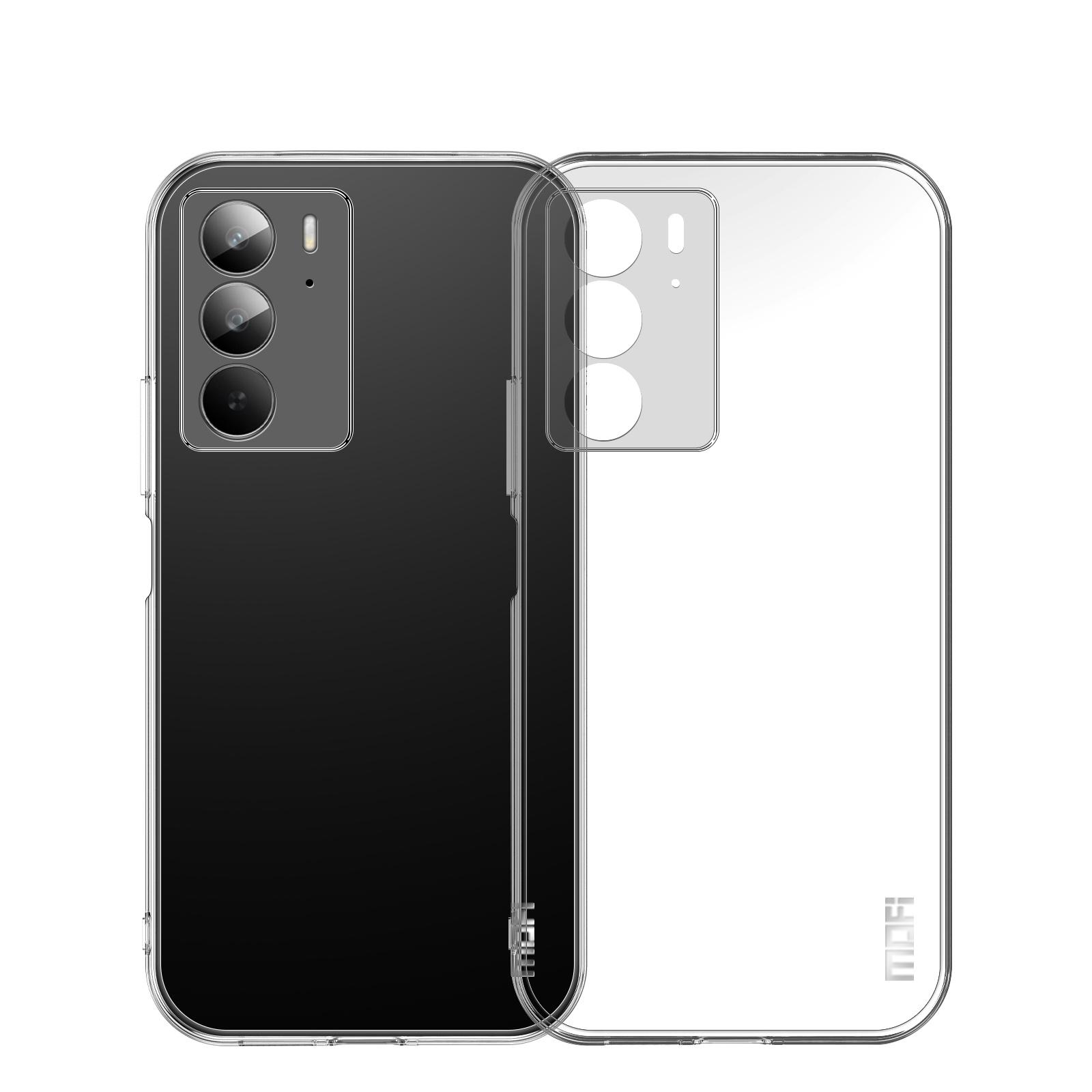 

For Realme 14x 5G Clear Phone Case MOFI Ultra-Thin TPU Phone Back Cover A