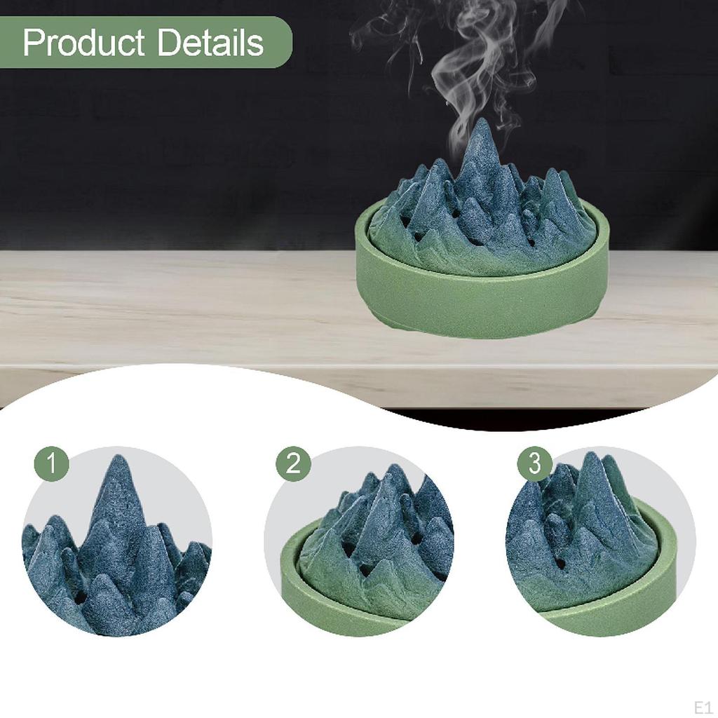 Berg Incense Burner with Lid for Fragrance Coils, Holder Bedroom And Office