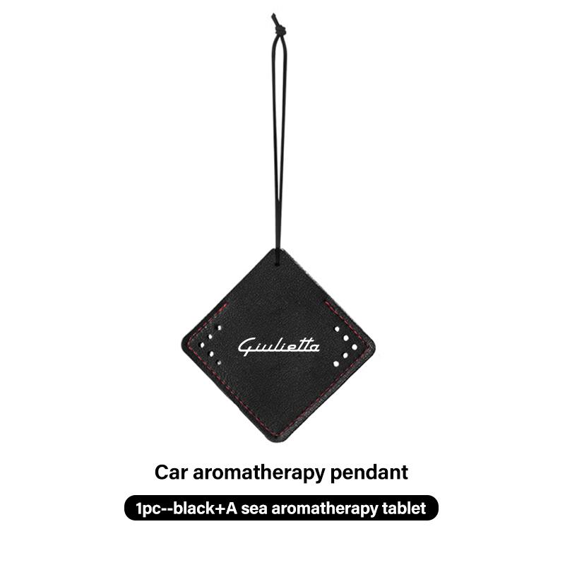 For Alfa Romeo Car Perfume Pendent Air Freshener Hanging Interior Accessories 159 Giulietta 156 147 Giulia Mito GT Stelvio SpideCC5