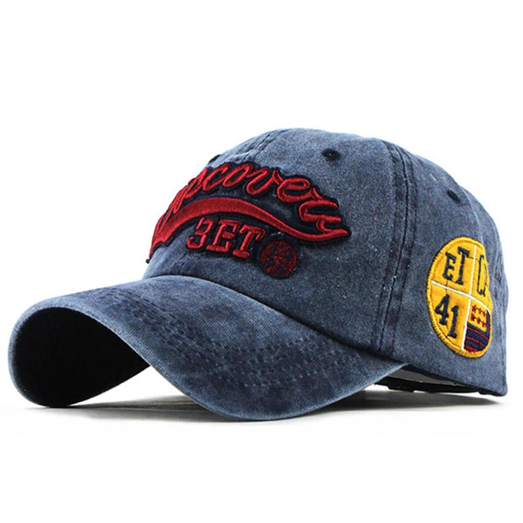 Women 3Et Letter Print Embroidery Wash Baseball Caps Spring Autumn Outdoor Use Adjustable Casual Hats Dad Hat Sunscreen Hat For Men And