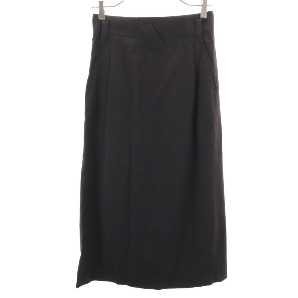 ISSEY MIYAKE 80s Made in Japan Vintage Brush Tag Long skirt M Dark brown Women Used