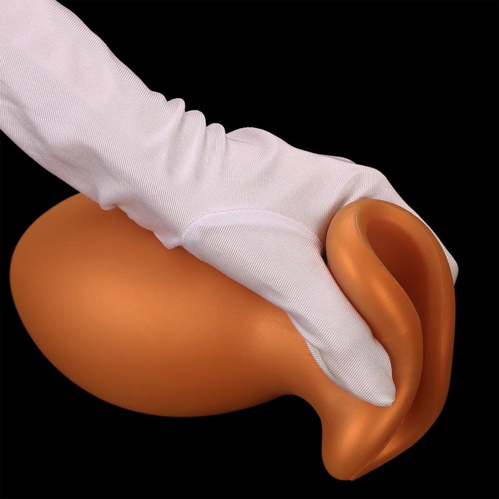 Extra Large Silicone Anal Plug Butt Plug for Men Women Wearable Anal Dilator Soft Sex Toys