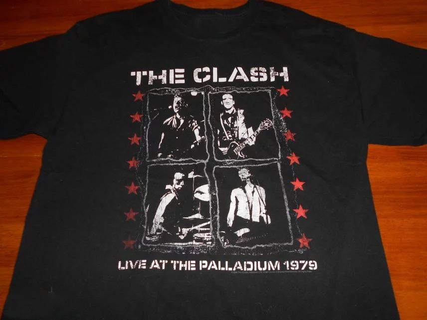 Футболка унисекс The Clash Band Live At The Palladium S-5XL B179 S