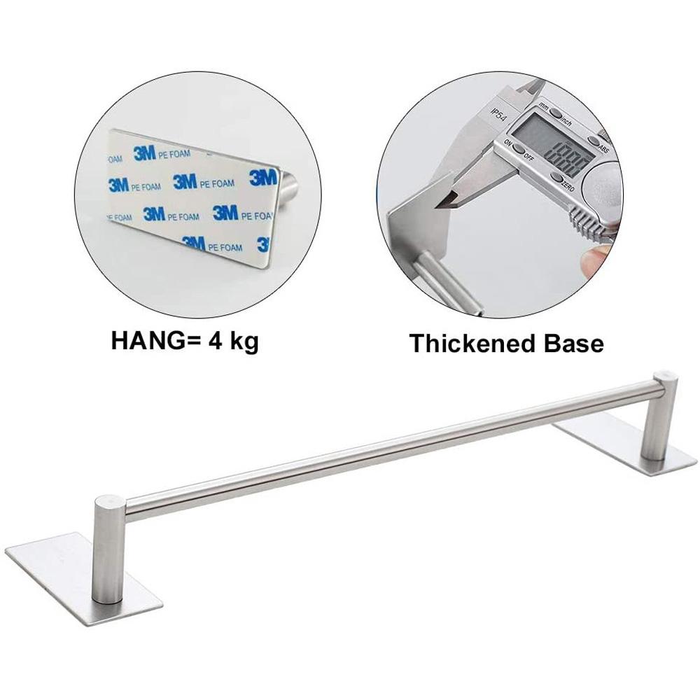 Stainless Steel Kitchen Shelf Holder Hanger Towel Rail Towel Rack Bathroom Accessories Towel Bar