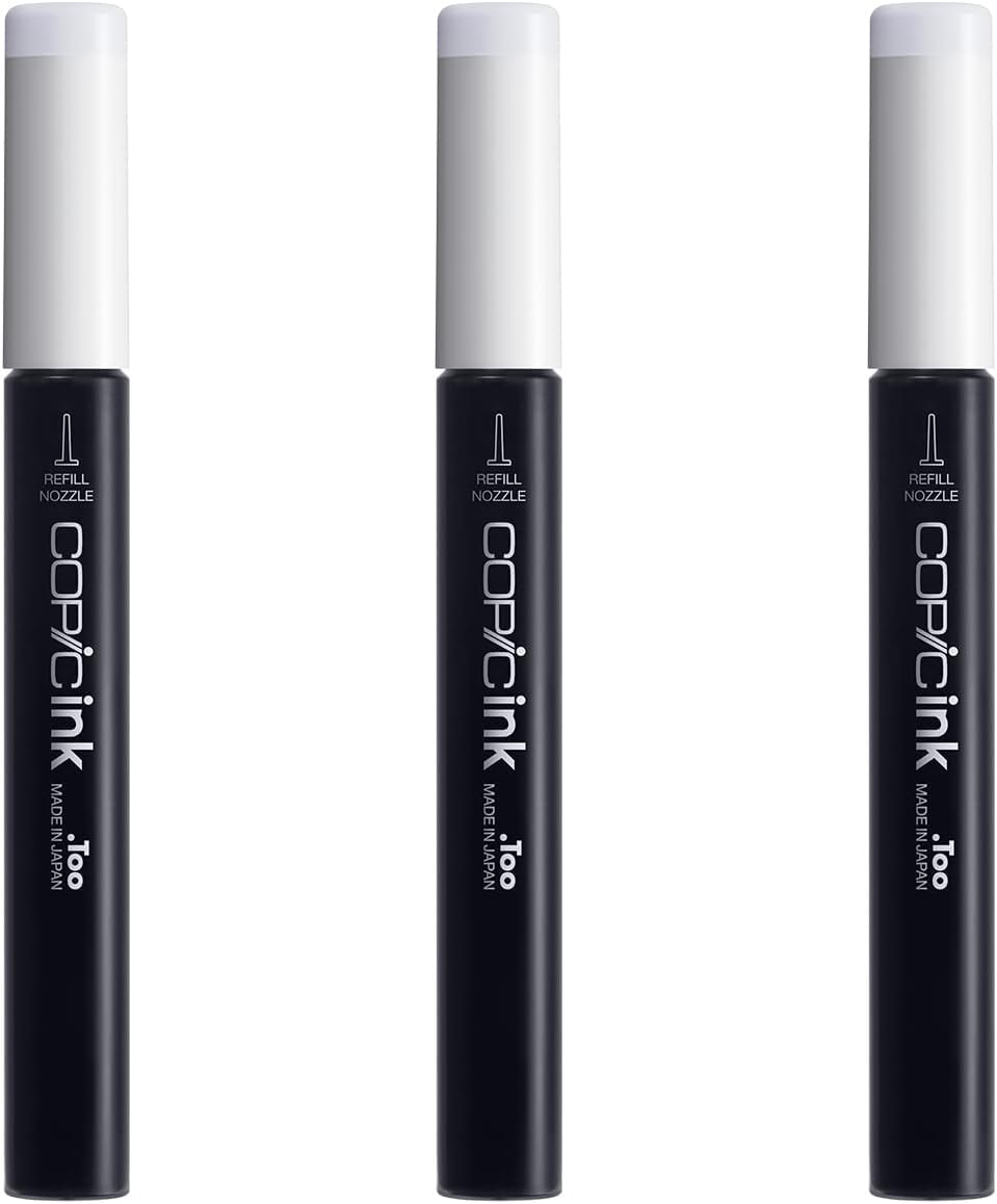 Слишком много чернил Copic для иллюстраторских маркеров C-1 [Набор 3]