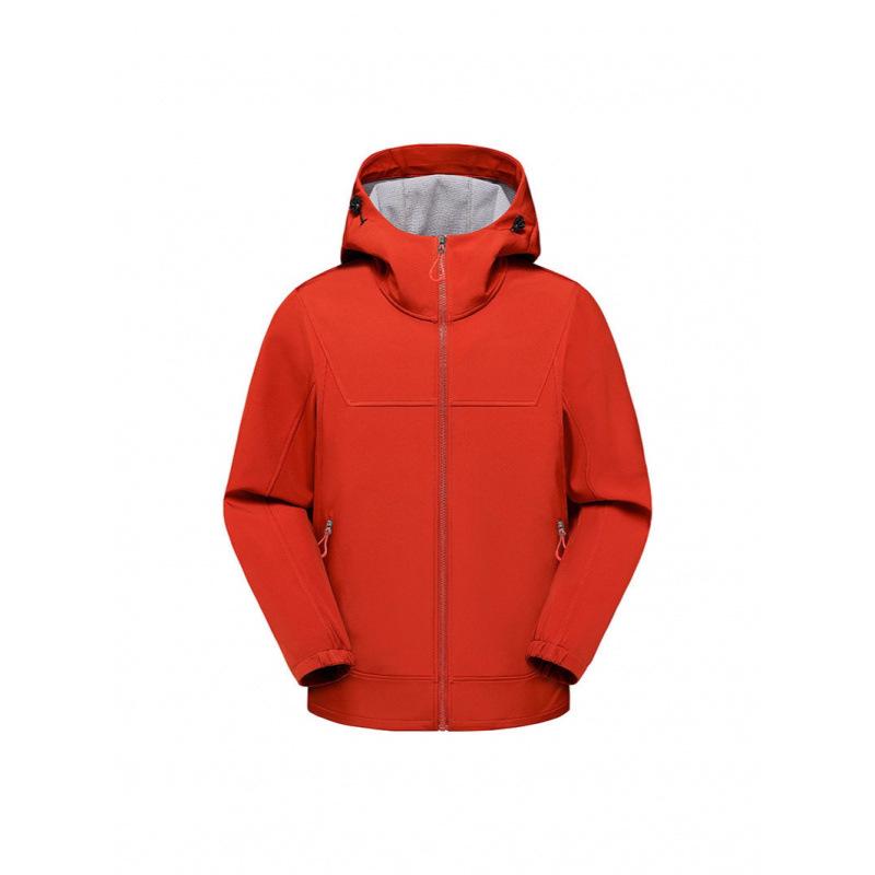 Couples' Hooded Windbreaker: Autumn/Winter Travel, Soft Shell, Windproof, Waterproof, Breathable, Warm, Mountaineering Single Layer.