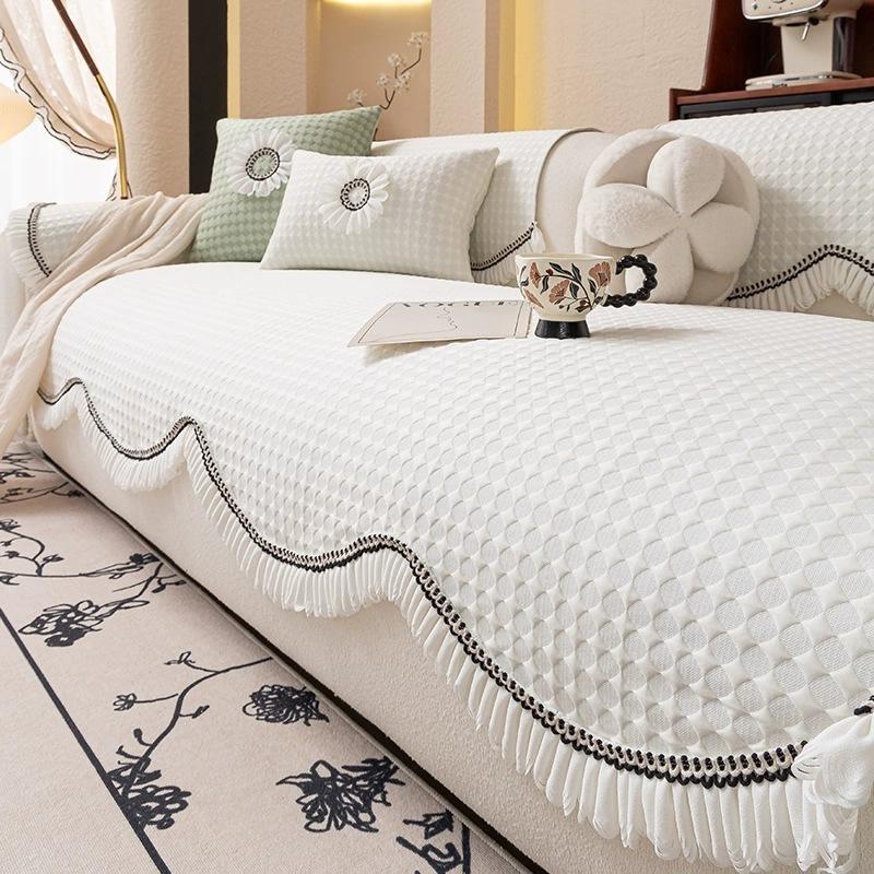 

Special-Shaped Sofa Cushion New Summer Ice Doudou Mat Seat Cushion Non-Slip Ice Silk Summer Straight Sofa Cover 70*70cm