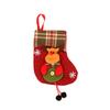 Small Christmas Stockings Christmas Tree Ornaments Christmas Candy Gift Bag Socks Merry Christmas Santa Claus Snowman Elk