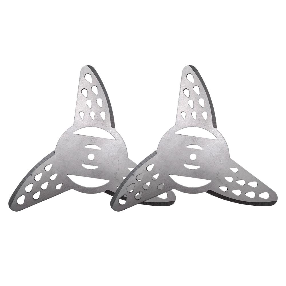 1/2/4 szt. Metalowa głowica do kosy spalinowej, noże 150 mm do elektrycznej kosiarki, części do kosiarki, akcesoria narzędziowe