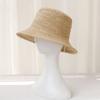 2026 Summer Sun Hat 100%Raffia Hat Sun Visor Women's Summer Handmade Woven Straw Hats Women's Beach Hat