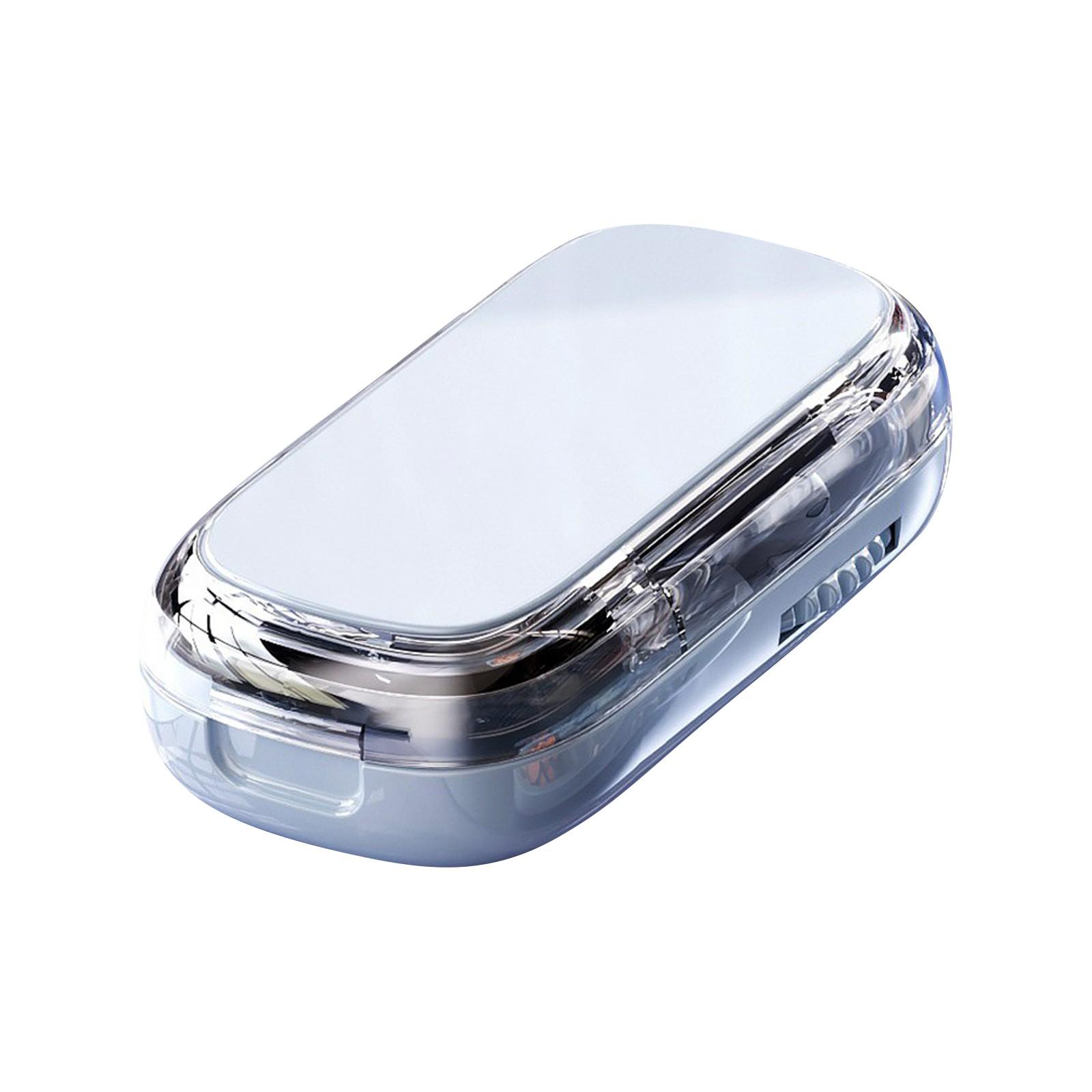 

Splitter For Cutting Multiple Pills, Suitable For Small And Large Pills, With Double Stainless Steel Centering Guide One Size синій