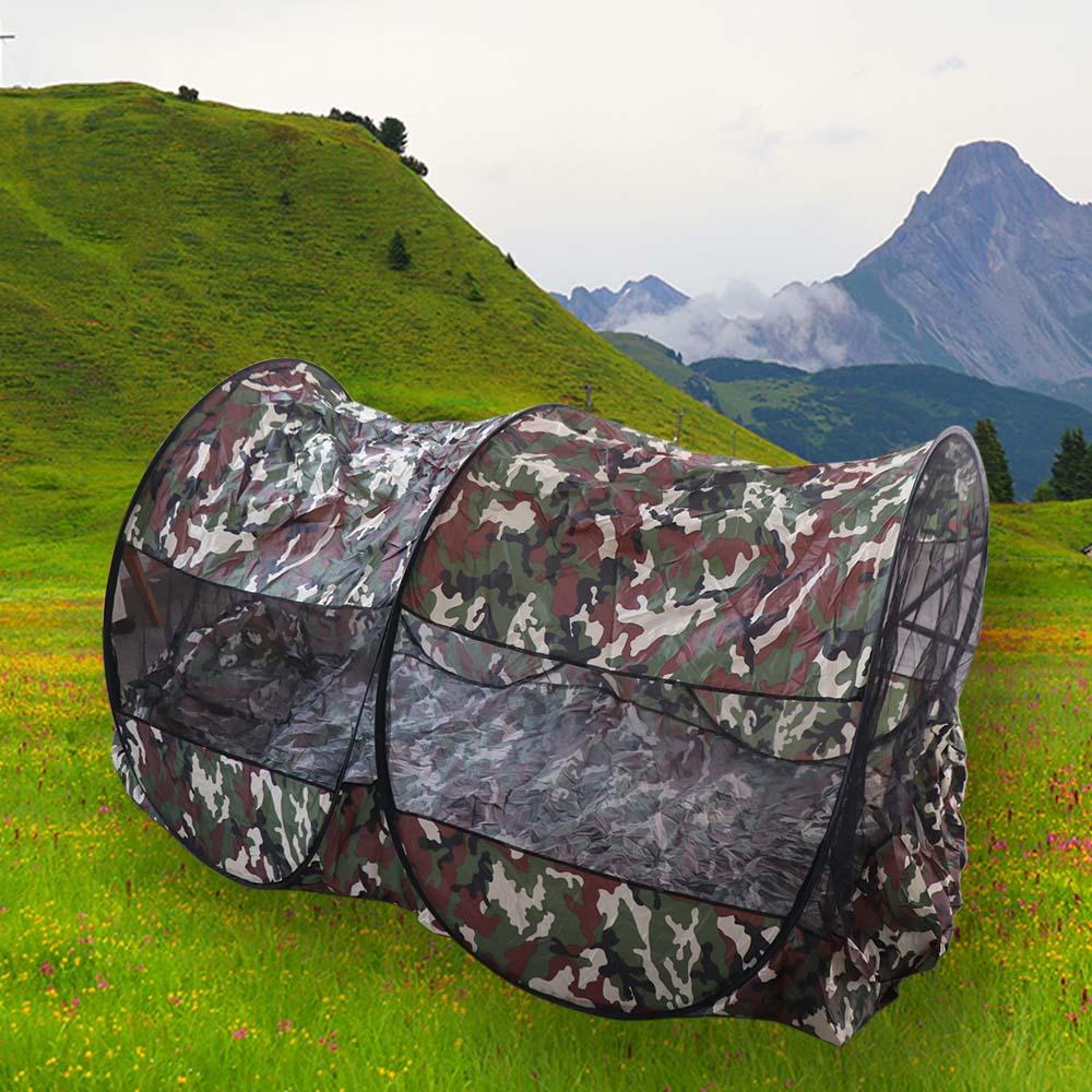 Mit Boden Camo Camping Moskitonetz Zelt Netz Zelt Tragbares Moskitonetz Reisen
