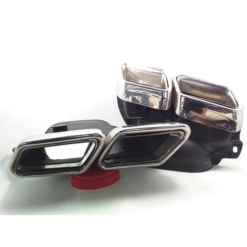 AMG-Compatible Stainless Steel Quad-Outlet Tailpipe for Mercedes-Benz