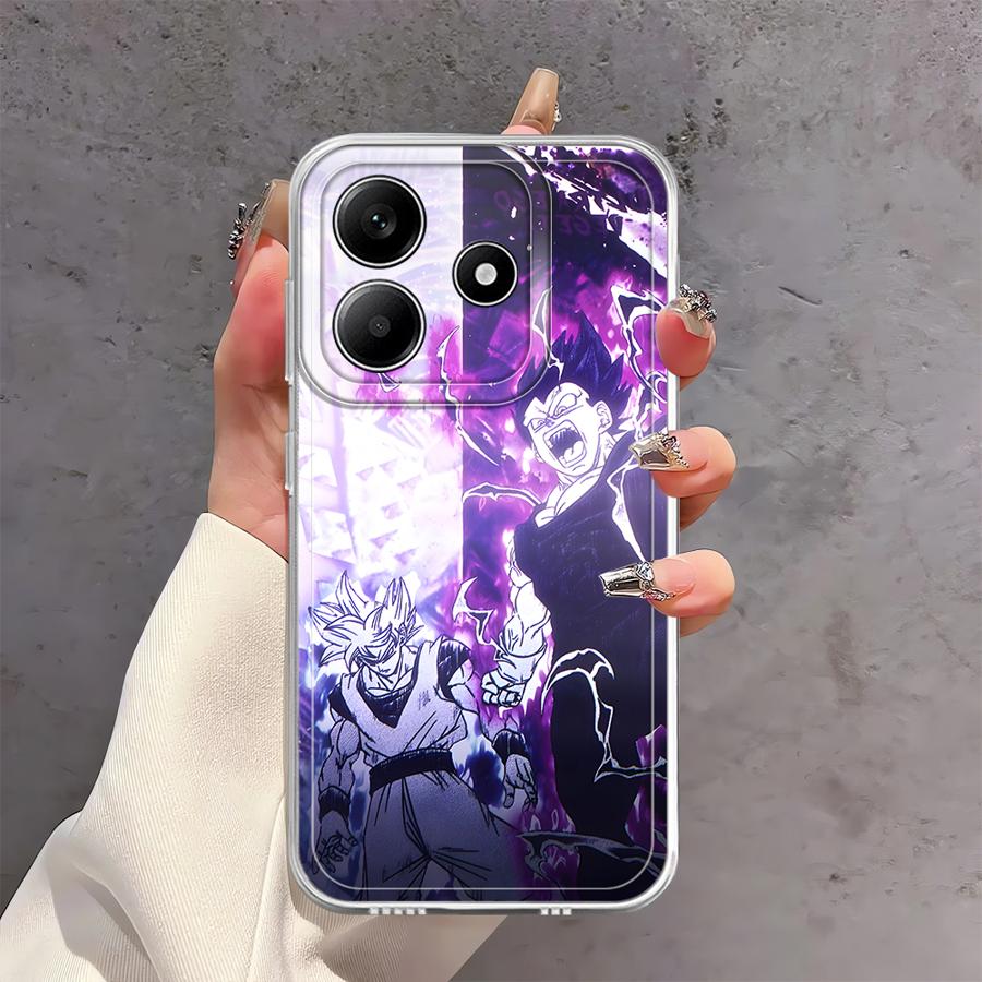 Dragon Ball Goku Vegeta Case for Xiaomi Redmi Note 14 Pro Plus Note 13 12 A4 14C 9 10 13C 10S 11 12S 11S Soft Phone Cover