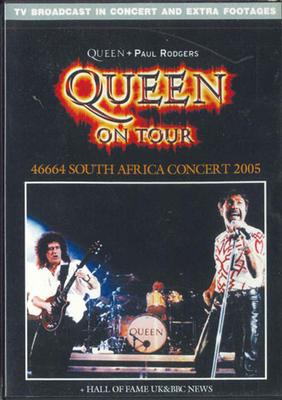 DVD QUEEN + PAUL RODGERS - 46664 South Africa Concert 2005 DVD001V CROWN JEWELS Unknown Music Video Used