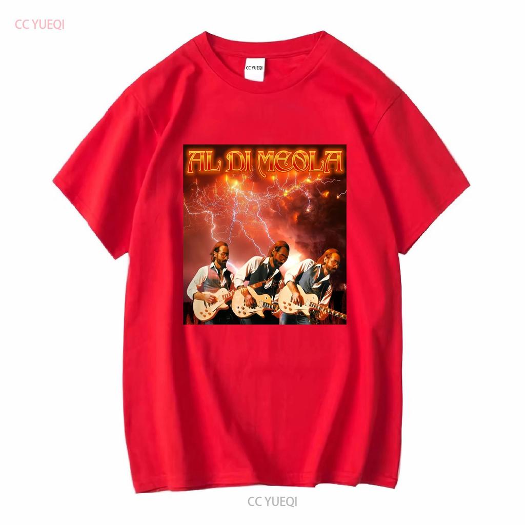 Soft Cotton T Shirt Al di Meola Tour De Force vintage Washed Comfortable Slightly Stylish graphic Breathable Casual Versatile