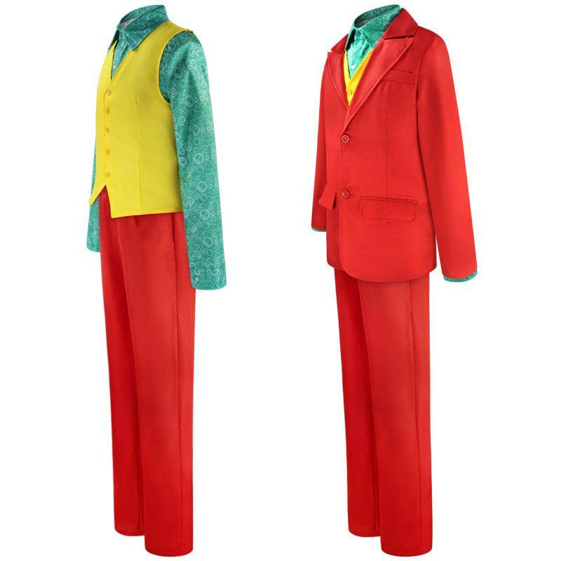 Joker Performance Costume Cosplay Outfit Set