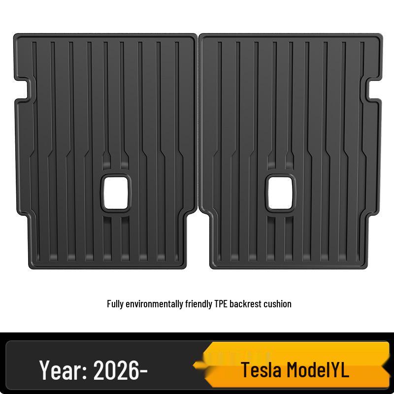 Durable Waterproof TPE Floor Mats for 2025 Tesla Model Y
