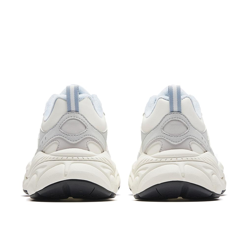 Anta Sunlight Cushioning Abrasion Resistant Slip Resistant Low Top Casual Shoes Women's White Gray Blue 922548802-6