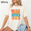 Comfort Color Sun Kissed Shirt, Retro Summer Shirt Women Beach Vacation Tee, Inspirational Shirt, Motivational Quote Shirt Mental Health Tee