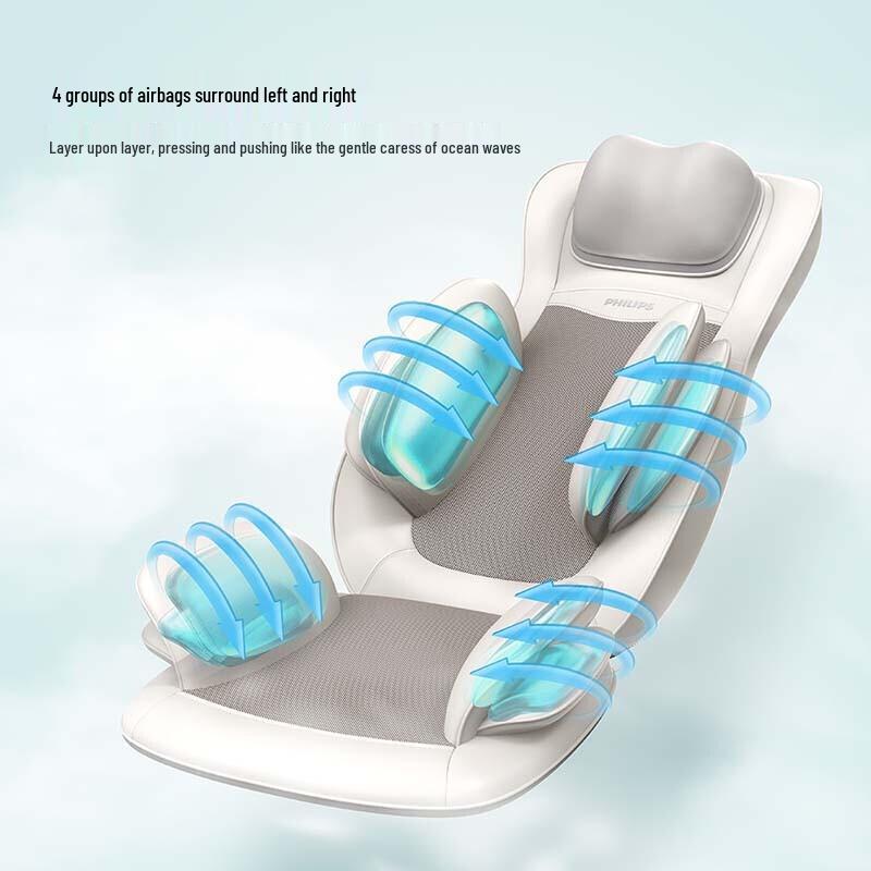 Philips PPM5703B Full Body Massage Mattress & Foot Massager Set CN plug (adapter included)