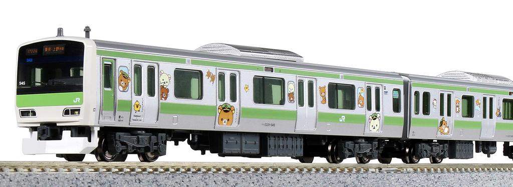 KATO N Gauge E231 Series 500 Set Model Train "Rilakkuma Goyururi" 11-Car [Special Edition] 10-1533