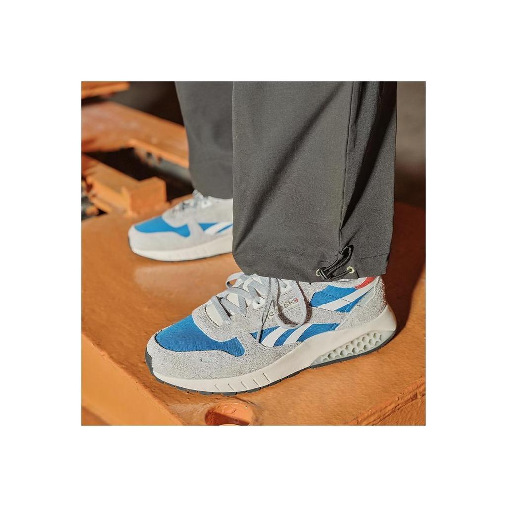 Reebok Classic Leather Hexalite Men Grey Blue 100074406