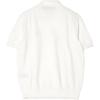 Polo Ralph Lauren Logo Button Short Sleeve Polo Shirt Men tops Off-White MNPOSWE1N820084-100