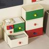 Desktop storage box, dopamine color storage drawer, multi-functional desk storage, suitable for desk, office supplies, dressers