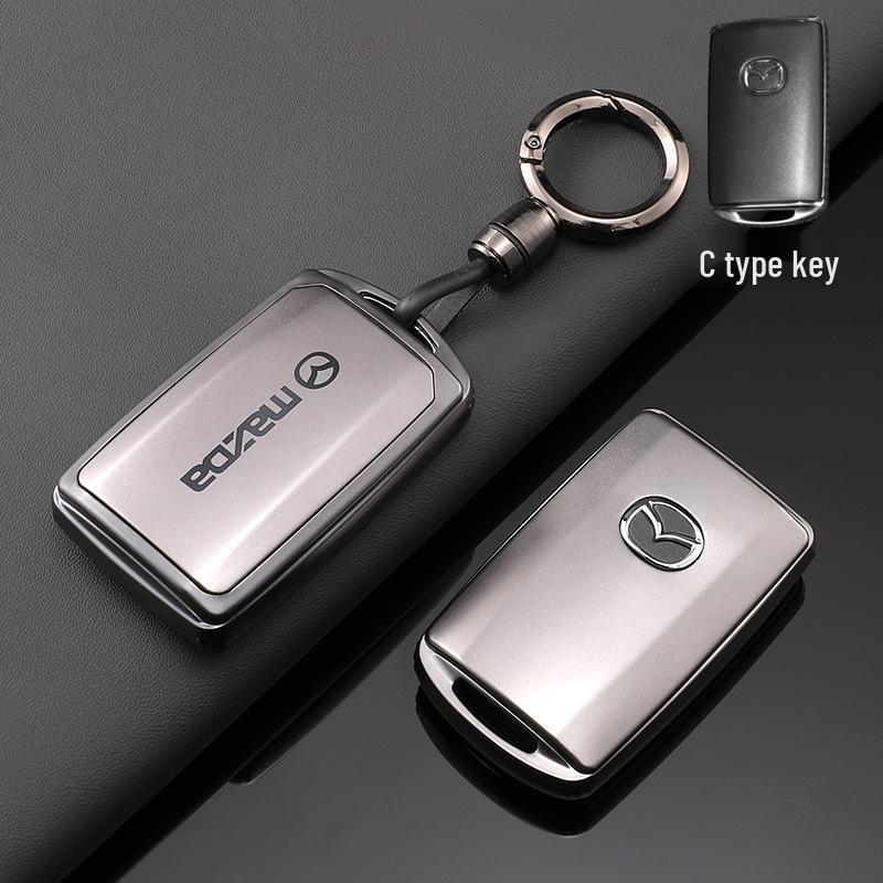 Husa cheie Mazda 3 Axela: Carcasă de protecție TPU transfrontalieră pentru CX5, CX4, Atenza.