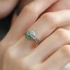 Rotatable Jinbao Buckle Ring: New Chinese Style, 925 Sterling Silver for Women