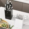 with Anti-slip Mat Knives Stand Plastic Knives Storage Box Household Inserted Knives Holder  Desk