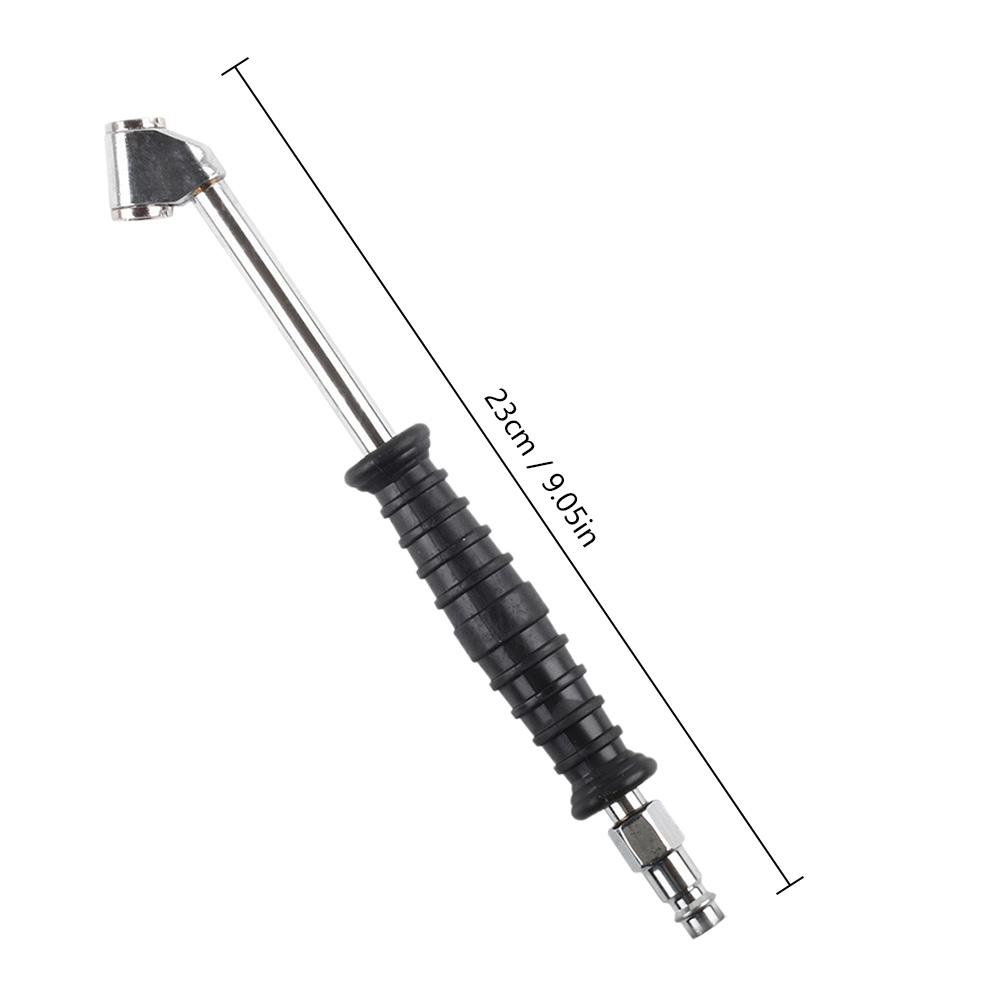 Car Quick Inflation Nozzle Handle Metal Tool Car Van Bike Tire Air Chuck Compressor Adapter Universal Valve Connector