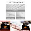 Modern Minimalist Manchester Pattern Digital Printed Bedding Set And Pillowcases For Bedroom Decor