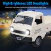 Remote Control Car, Rechargeable Simulation Truck with Spray and Lights, Toy Vehicle for Boys Girls