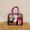 Trendy Handbag Niche Design Women'S Bag Creative Embroidery Shoulder Messenger Women'S Bag Boston Bag