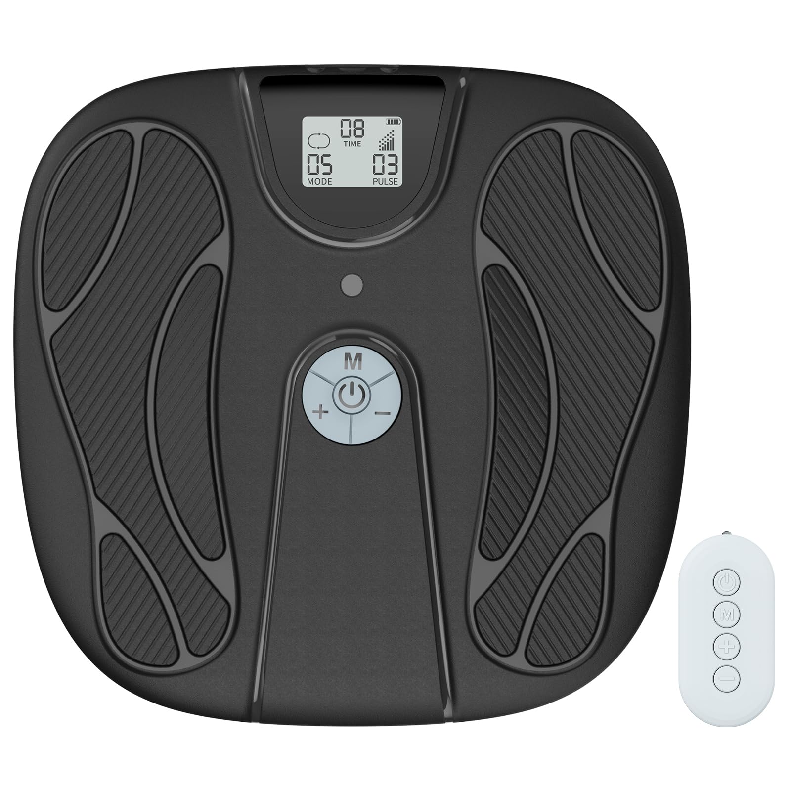 

Monons EMS Foot Care Machine Modes x 50 Intensity Relieves the effects of standing work and lack of includes remote perfect as a gift for [10 Levels] чёрный