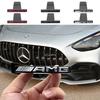 For Mercedes Benz W203 W204 W205 W210 w211 W124 W169 W176 W177 W202 ABS 3D AMG Logo Emblem Car Front Grille Badge accessories QX3