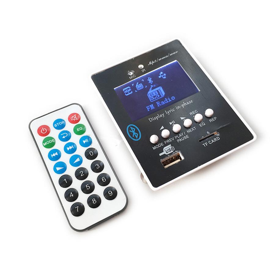 Afișaj LED Versuri Audio Bluetooth Decodor MP3 Modul Receptor Player MP3 Decodare USB SD WAV WMA AUX FM