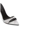 2025 Fashion Sexy PU Shallow Slim High HeelsWomen's Pointed Open Toe Outdoor Solid Color Anti Slip Sandals Slippers Mules